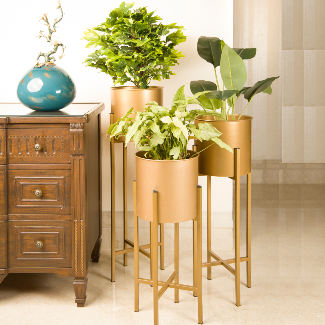 Bexley Gold Planter