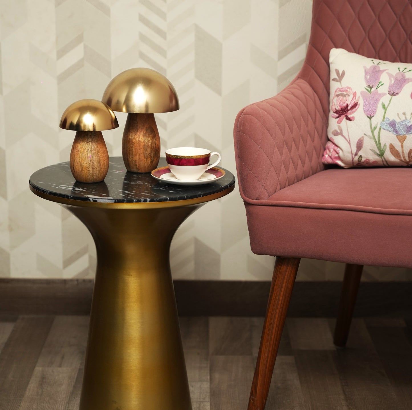 Mushroom Style Table Décor