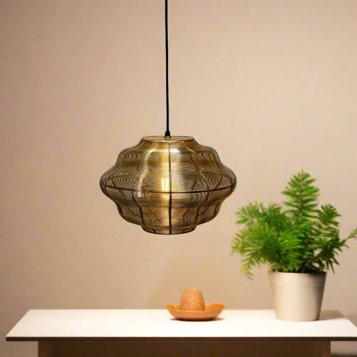 Golden Pendant Lamp