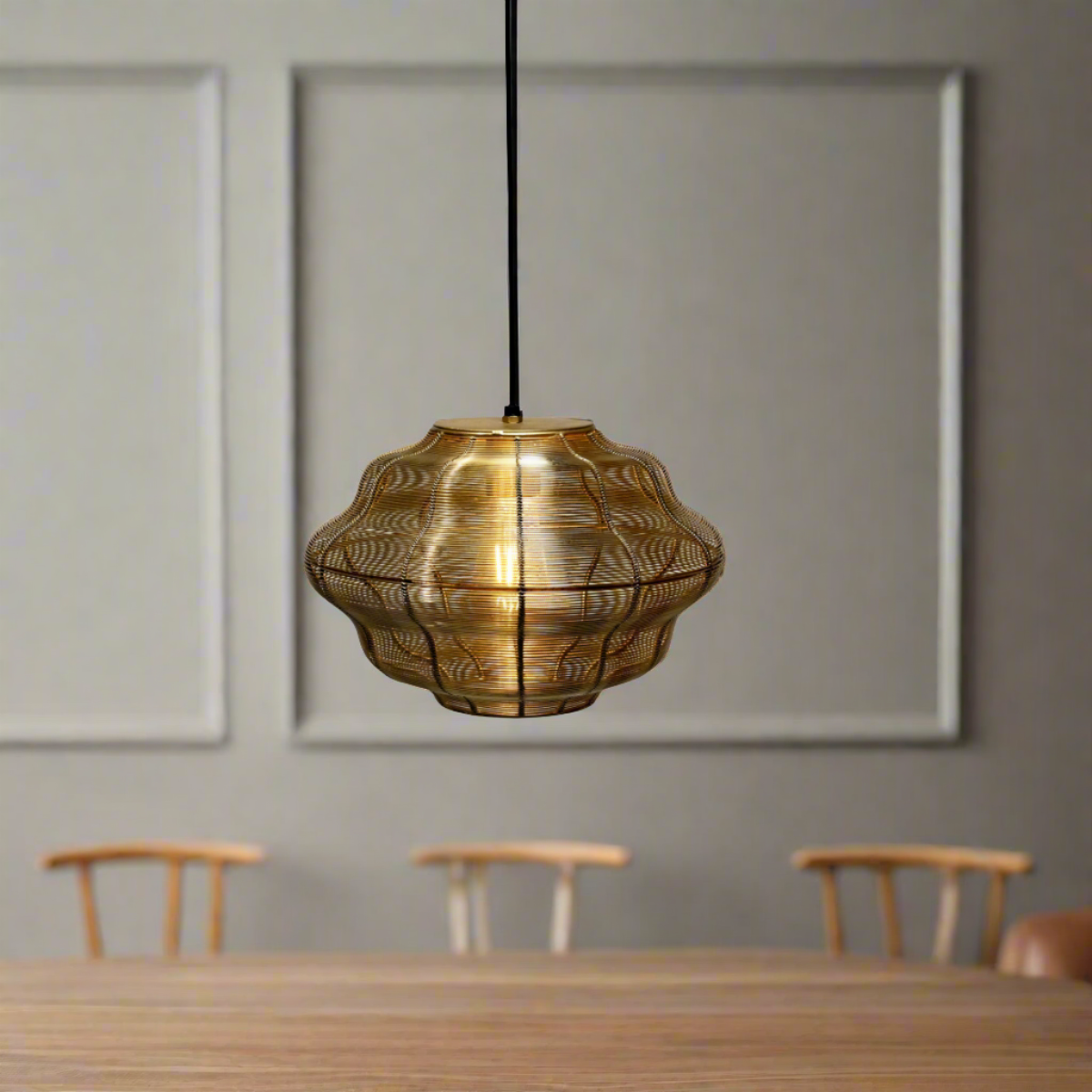 Golden Pendant Lamp