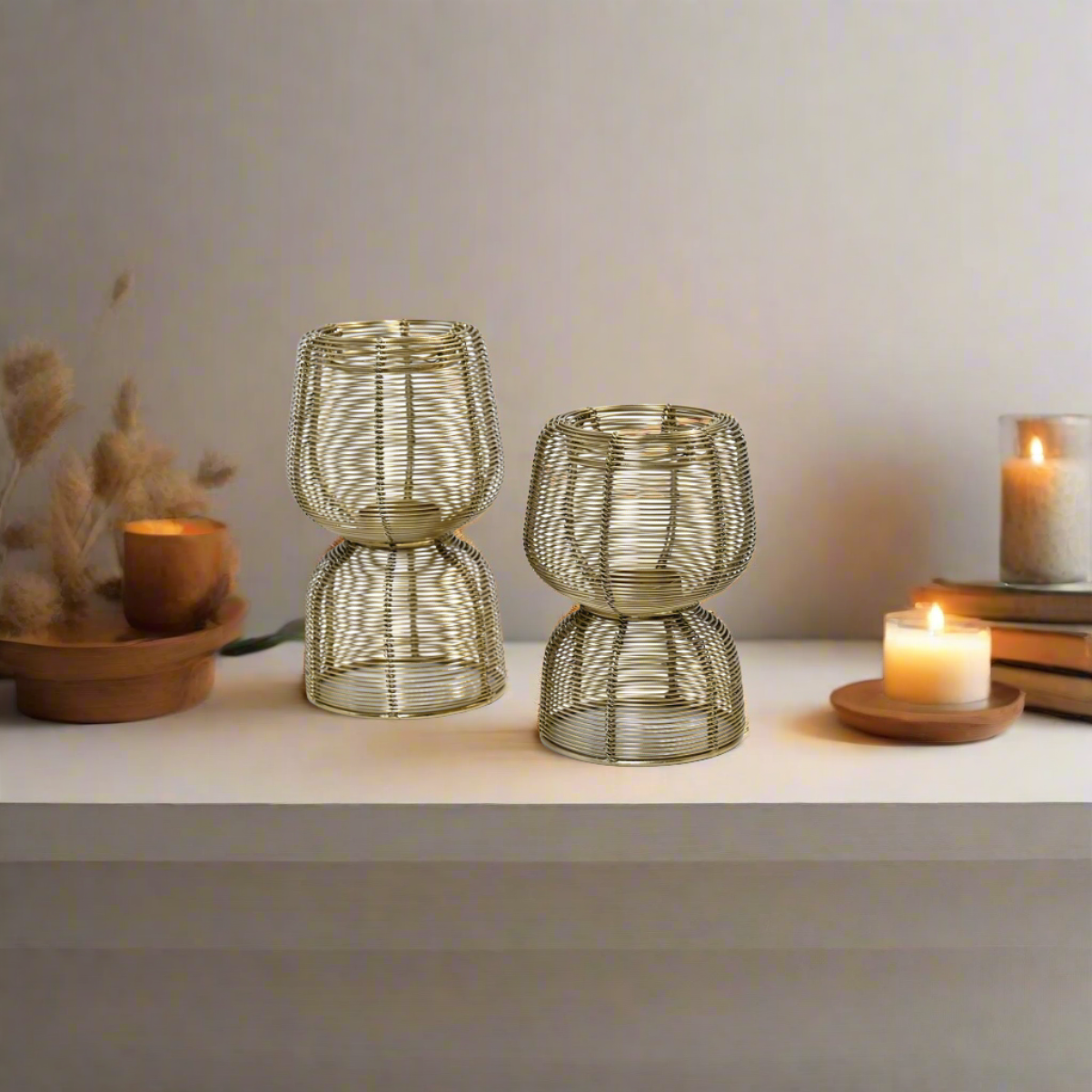 Gold Tealight Decor